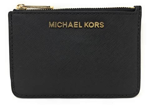 michael kors jet set travel flat wallet|michael kors small zip wallet.